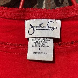 EUC Jonathan Logan Women’s Long Sleeve Tee L